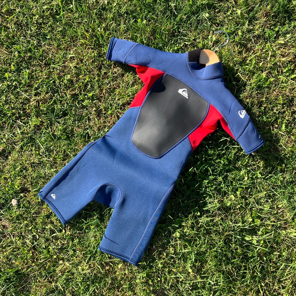 Quiksilver blue and red Wetsuit